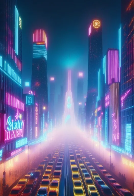 A City Of Stars, Mist Of Neon, And Lights Of Insanity