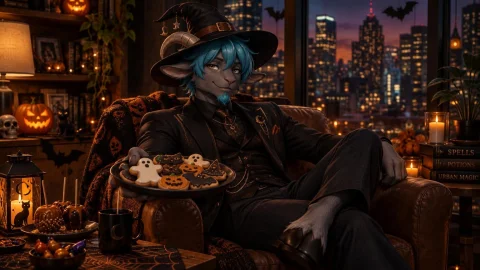 Create An Image Of This Character In The Same Environment, B... — Stable Diffusion AI Prompt: Create an image of this character in the same environment, but make it a little...