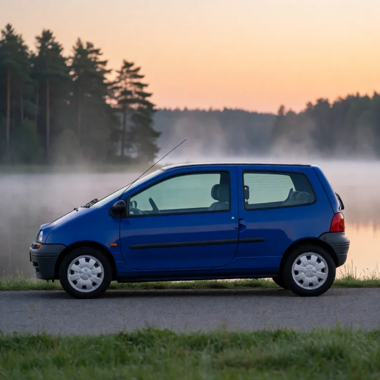 Tw1car, A Blue Renault Twingo Mk1 Three-door Hatchback Parke...