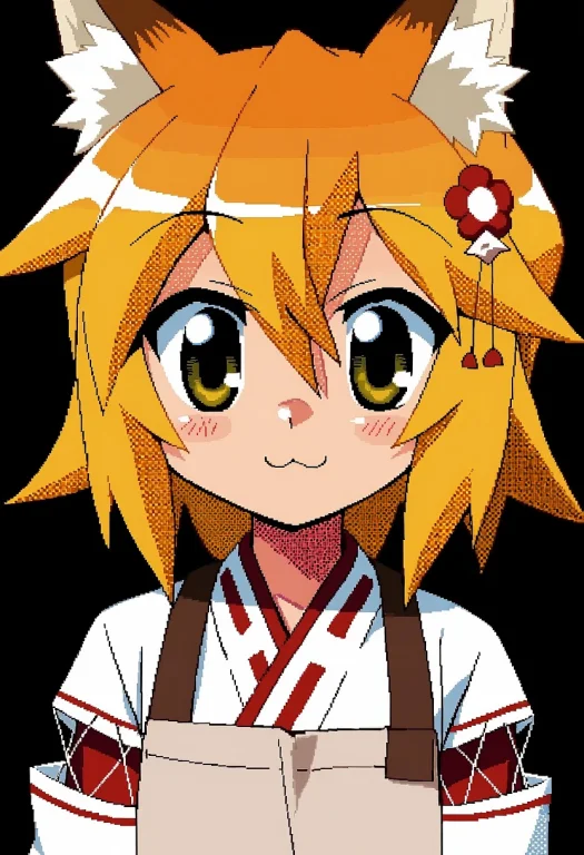 A Hero Shot, Face On Of Senkosan With A Cute 3 Smile Looking...