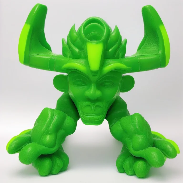 Riffa The Thought Skippa, Neon Green,