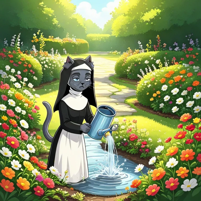 Blue Eyes, 1girl, Cat Girl, Sisterangelica, Sisterangelicaon...