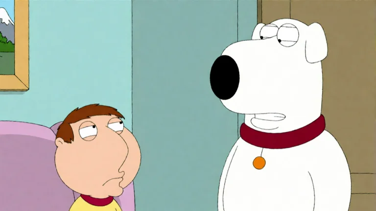 Fmlygyssn06, A Large White Dog With A Red Collar Stands Besi...