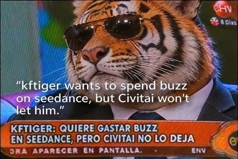 Change The Person Into An Anthropomorphic Tiger Man Wearing...