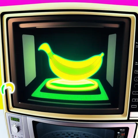 All In The Microwave,banana,half Of The Banana Is Made Of Le... — SDXL AI Prompt: (all in the microwave)),(banana),((Half of the banana is made of LED),((the bana...