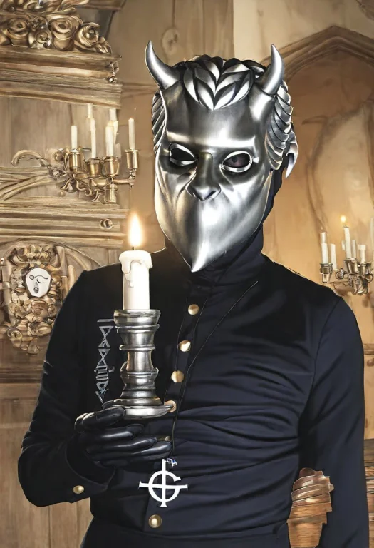 Loraghoulmask-mel-ill1 Ghoulmask, Holds A Candle