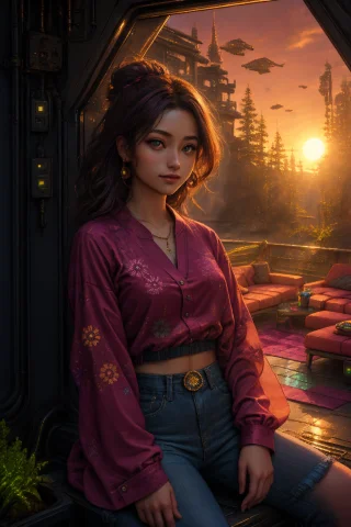 1girl, Loratraining2617621-20260929142346024-h8wb0.95 Z1os,... — Stable Diffusion AI Prompt: 1girl, z1os, ultra detailed, by Kunio Okawara, Jean-Joseph Benjamin-Constant, h...