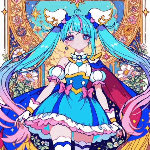Loracutecolorful - Illustrious, Masterpiece,best Quality,goo... — Stable Diffusion AI Prompt: , masterpiece,best quality,good quality,newest, Cut3&c0l0r3d,colorful,flat, look...