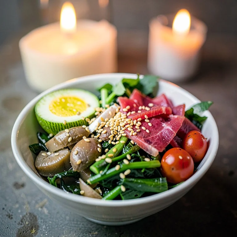 A Bright Poke Bowl Scattered With Sesame, Raw Photo, Candlel...