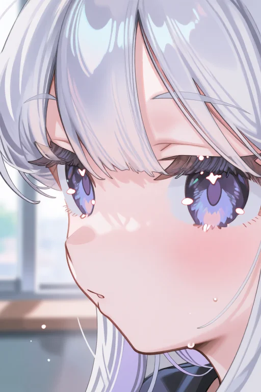 Styletrigger, An Extreme Close-up Of An Anime Girls Eyes. Sh...