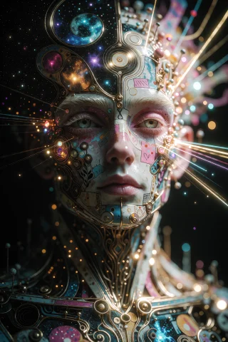 Best Quality, Masterpiece, Visualize An Illusory Wallpaper T... — Stable Diffusion AI Prompt: best quality, masterpiece, Visualize an illusory wallpaper that is a portrait of...