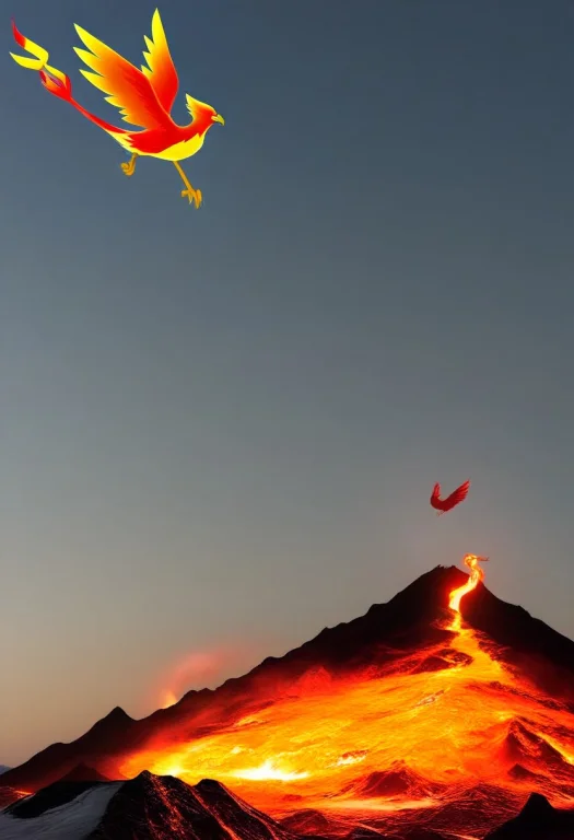 Gummymorph, Phoenix, Volcano