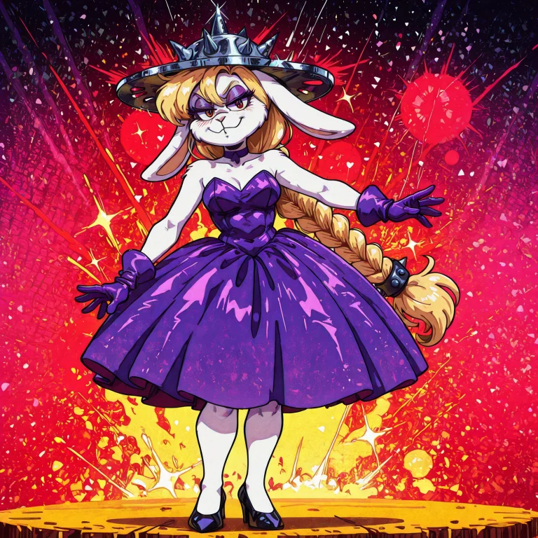 Lorahariet.8 Harietv1,furry Rabbit Girl,blonde Hair, Single...