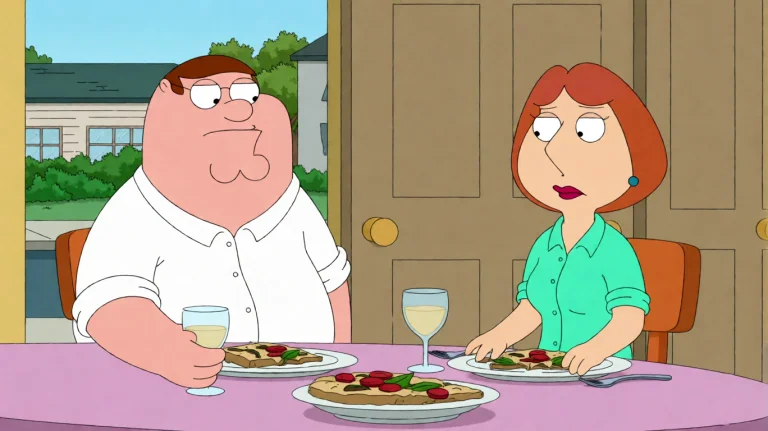 Fmlygyssn22, Two Individuals Sit At A Dining Table, One With...