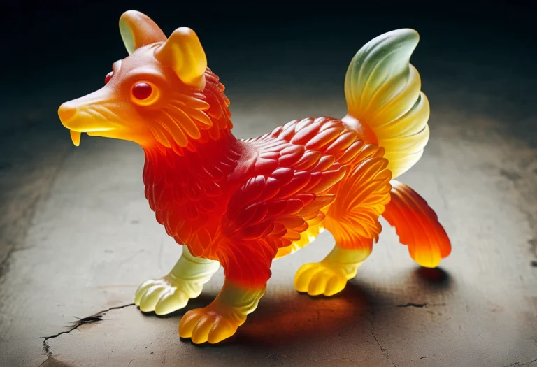 Gummymorph, Cowards In The Grip Of Fear A Fox The Chicken Di...