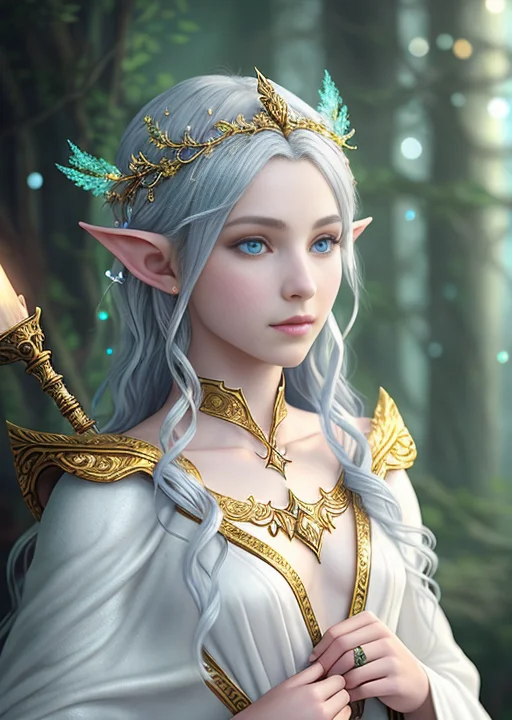 1 Boy,skinny,magical Atmosphere,intricately Detailed, Fine D...