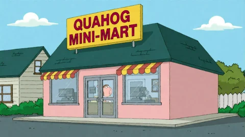 Fmlygyssn06, A Small, Pink-walled Convenience Store With A Y... — Stable Diffusion AI Prompt: fmlygyssn06, A small, pink-walled convenience store with a yellow sign reading â...