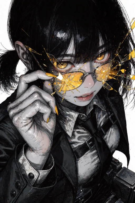 Nijisis, A Gritty, High-tension Manga-anime Illustration In...