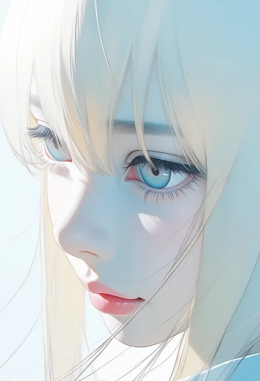 N8t-ru, A Close-up, Extreme Face Focus Of A Darkness From Ko...