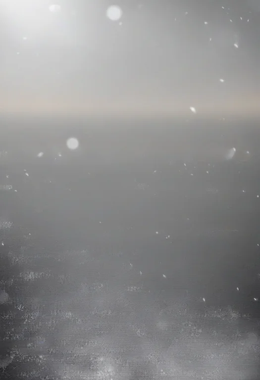 A Snowfall Settling Over A Silent Town Square, Editorial Pho...