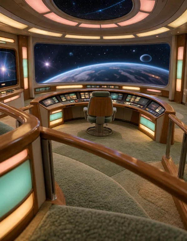 003 F3d3r4t10n Sh1p, Command Bridge, Ground-level Immersive...