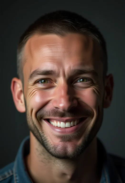 A Realistic High-end Studio Photo,macro Face Portrait Of A 3...