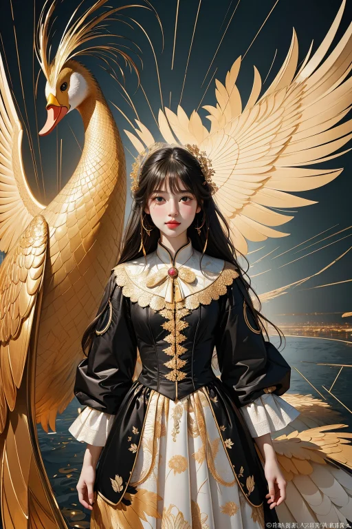 1girl, Loraweibozh5v20.7 Weibozh, Intricate Background, Mons...