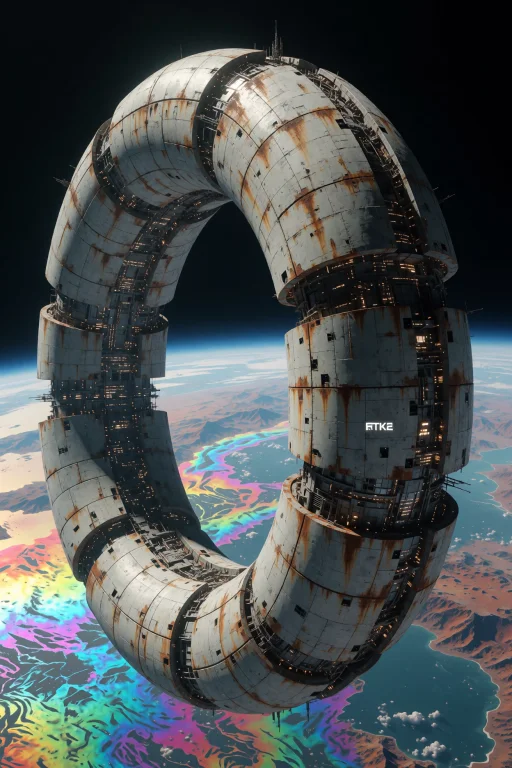 Sentence 1 A Colossal Ring-shaped Structure Composed Of Weat...