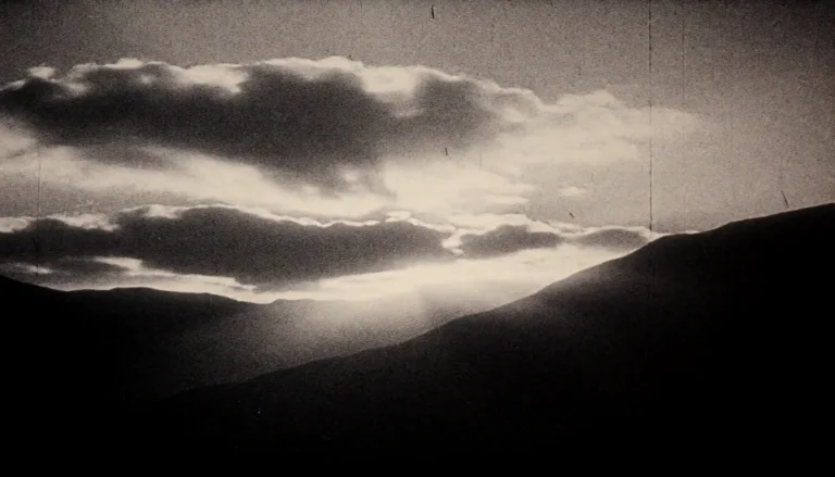N05fer4tu. Black And White Photo Soaked In One Dye, 1922 Nit...