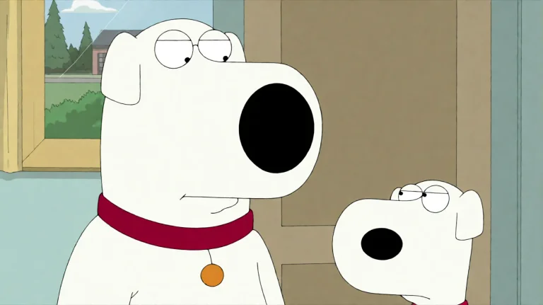 Fmlygyssn12, A White, Anthropomorphic Dog With A Red Collar...