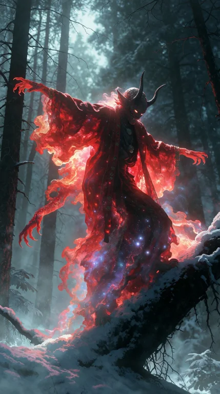 1girl, Solo, Adult, Mysterious, Ethereal, Cosmic Entity Fuse...