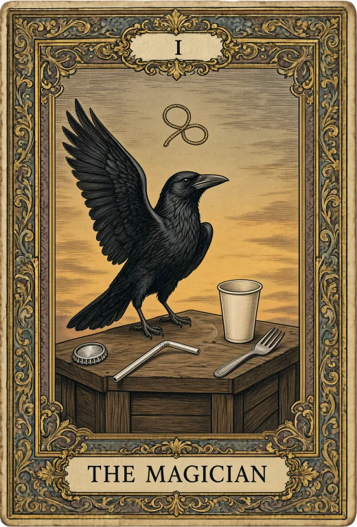 Use The Tarot Card From Image1 As The Card Itself Keep Its E...