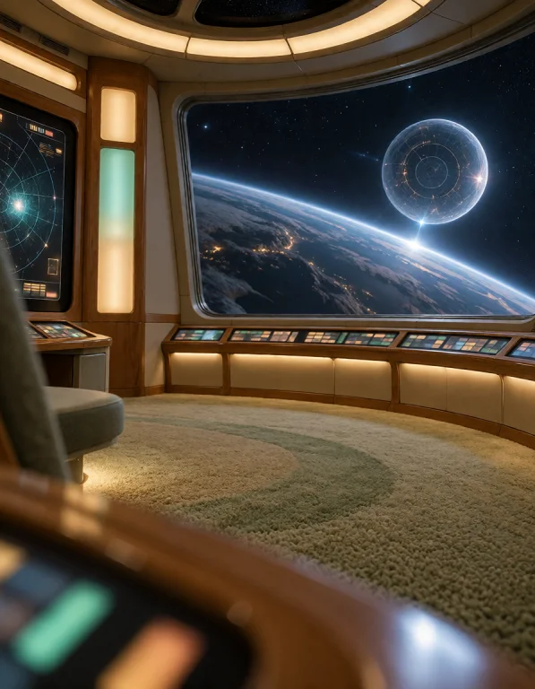044 F3d3r4t10n Sh1p, Stellar Cartography, Diagonal View Thro...
