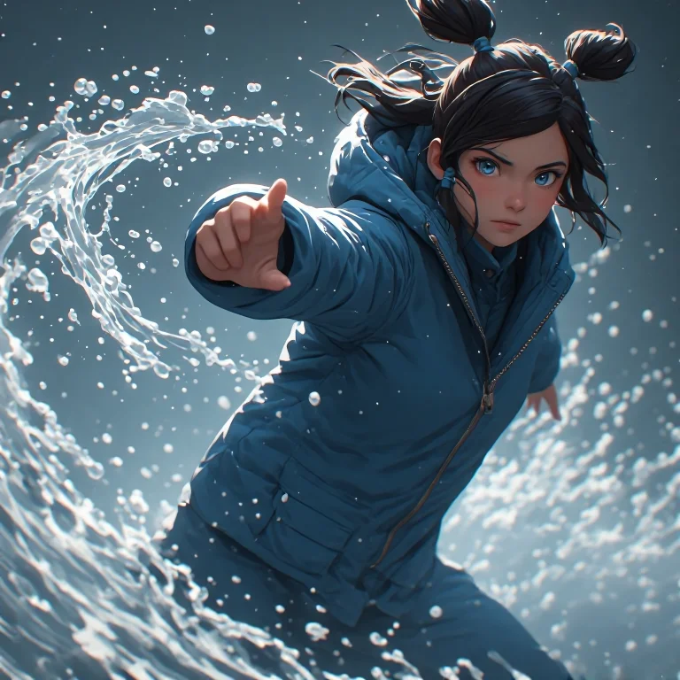 Masters Media, Ri-katara 2. High-action Water Whip. Katara P...