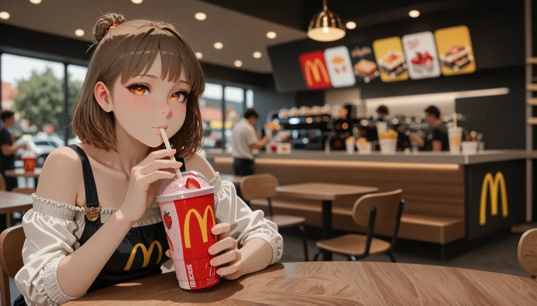 Anime Face Realistic Body., Her Face Is That Of An Anime Gir...