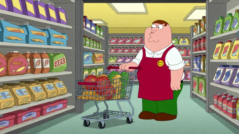 Fmlygyssn19, A Store Employee In A Red Apron Stands Inside A...