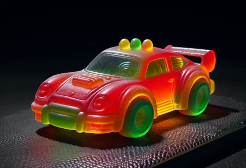Gummymorph, Racing Through These Darkened Streets At Night F... — SDXL AI Prompt: gummymorph, Racing through these darkened streets at night Fleeing from this ter...