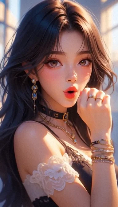 A Stunningly Gorgeous Photo-realistic Girl Of Various Ethnit...