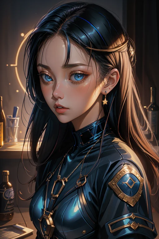 1girl, Lorarandompunk0.9 Randompunk, Art By Anton Otto Fisch...