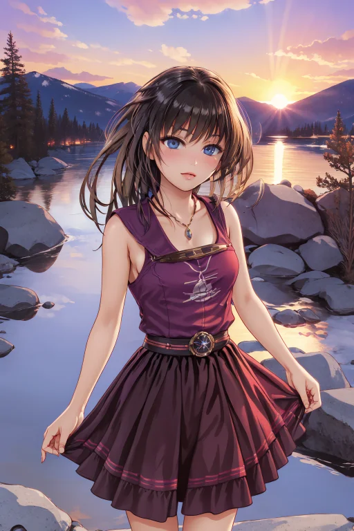 1girl, Lora40010v1.00.8, Stylized By Alexandr Averin And Gre...