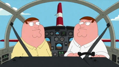 Fmlygyssn08, Inside The Cockpit Of A Small Aircraft, Two Men... — Stable Diffusion AI Prompt: fmlygyssn08, Inside the cockpit of a small aircraft, two men sit in pilot.