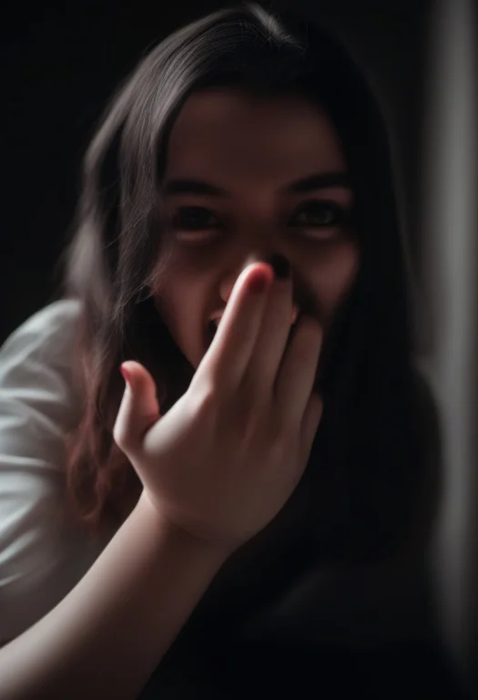 Hand Over Mouth