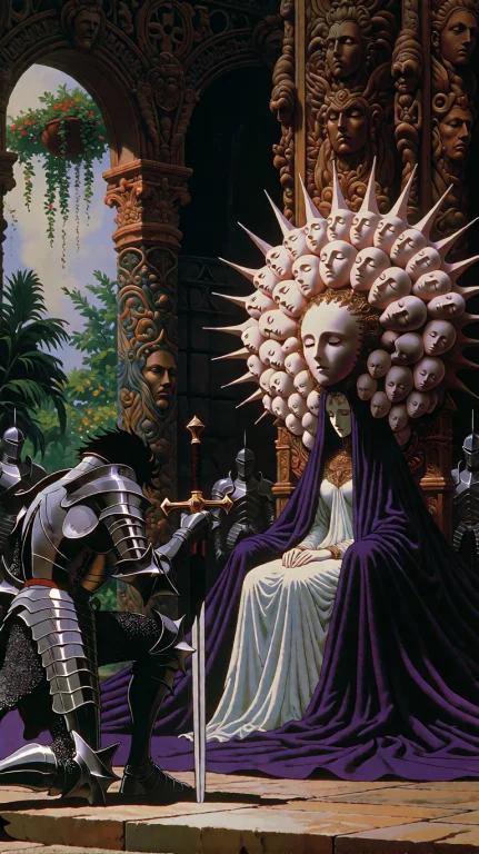 Vhs 80s Anime In A Grand And Highly Detailed Chamber Filled...
