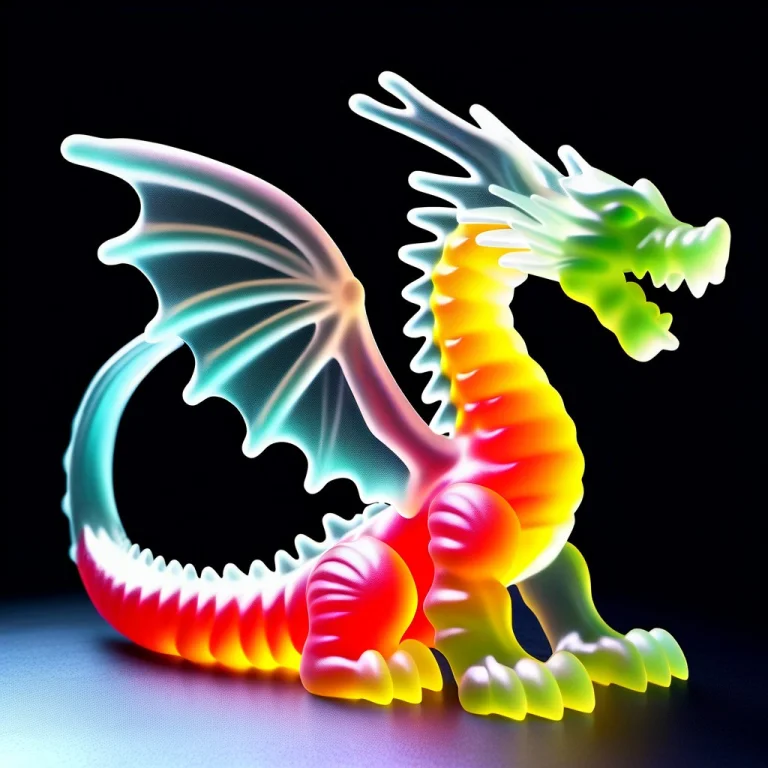 A Stunningly Massive And Terrifying Dragon Made Entirely Of...