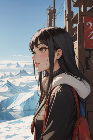 1girl, Lorakaiji0.7 Kaiji, Surrealism Art By Tanya Shatseva1... — Stable Diffusion AI Prompt: 1girl, kaiji, (surrealism art by Tanya Shatseva:1.0) , landscape of a 1920'S An...