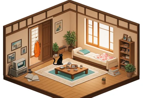 Loraafkarenaillustrious1, Afkarenastyle, Retro Anime Style,... — Stable Diffusion AI Prompt: , afkarenastyle, Retro Anime Style, An angular, stylized 3D art style, saturated...
