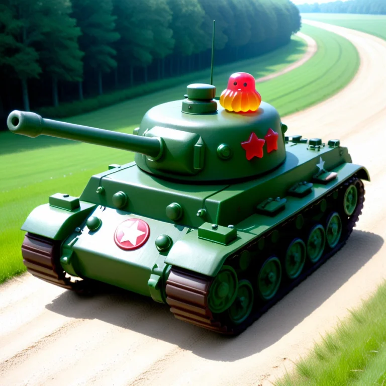 A Tank In Ww2, Gummymorph