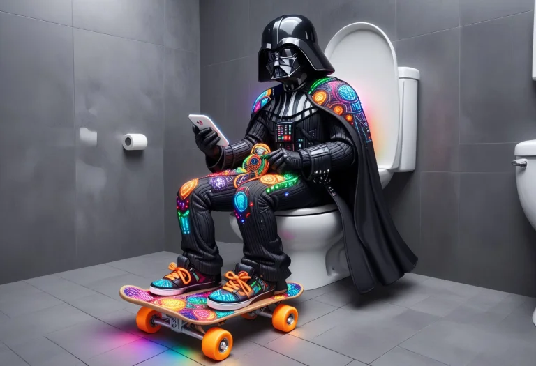 Colorful Led Lights, Ral-embroideredpatch, Skateboard On Duc...
