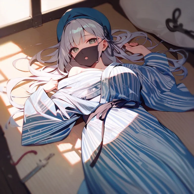 Score9, Score8up, Score7up, 1girl, Silver Hair, Hairband, Gr...