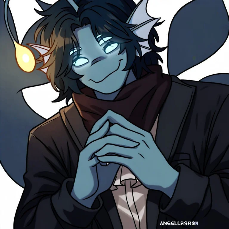 Anthro Male, Furry, Mature Male, Angler Fish, Anglerfish Boy...